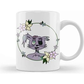 Baskı Dükkanı Zombie Animals Zombie Bunny Kupa Bardak