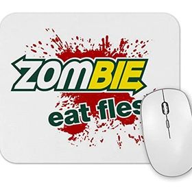 Baskı Dükkanı Zombie Eat Flesh Mouse Pad