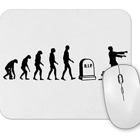 Baskı Dükkanı Zombie Evolution Mouse Pad