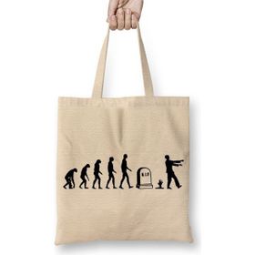 Baskı Dükkanı Zombie Love Bez Çanta