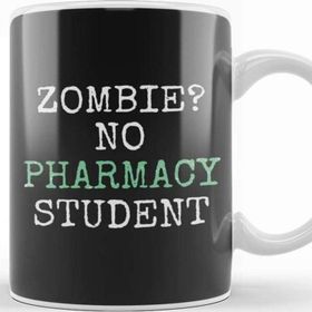 Baskı Dükkanı Zombie No Pharmacy Student Kupa Bardak