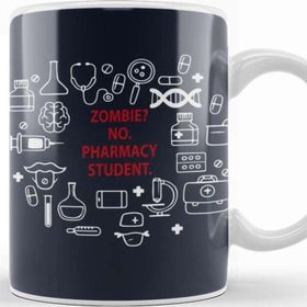Baskı Dükkanı Zombie Pharmacy Student Pharmacy Student Gift Kupa Bardak