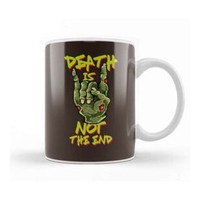 Baskı Dükkanı Zombie Retro Pixel Death Is Not The End Kupa Bardak
