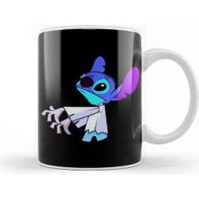 Baskı Dükkanı Zombie Stitch Porselen Beyaz Kupa Bardak