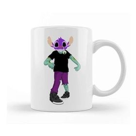 Baskı Dükkanı Zombie Stitch Version Kupa Bardak