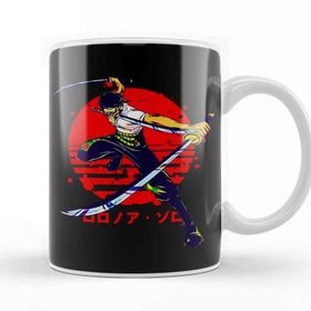Baskı Dükkanı Zoro One Piece Roronoa Zoro Kupa Bardak