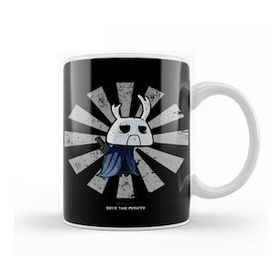 Baskı Dükkanı Zote The Mighty Retro Japanese Hollow Knight Kupa Bardak