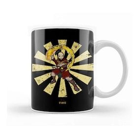 Baskı Dükkanı Zuko Retro Japanese Avatar The Last Airbender Kupa Bardak