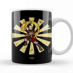 Baskı Dükkanı Zuko Retro Japanese Avatar The Last Airbender Kupa Bardak