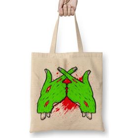 Baskı Dükkanı Zumbi Bez Kadın Günlük Çantangi