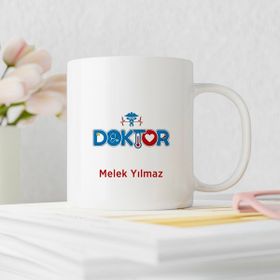 Baskı Kenti Doktor Tasarımlı Kişiye Özel Kupa Bardak