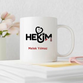 Baskı Kenti Hekim Tasarımlı Kişiye Özel Kupa Bardak