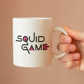Baskı Kenti Squid Game Tasarımlı Porselen Kupa Bardak