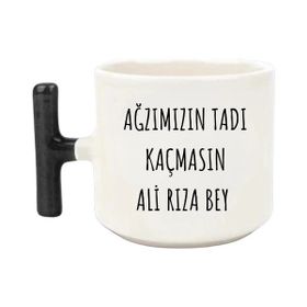 Baskı Tech Ağzımızın Tadı Kaçmasın Ali Rıza Bey Baskılı Kupa