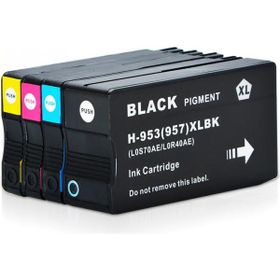 Baskistan HP Officejet Pro 8710 953XL Yeni Versiyon Muadil Kartuş Takımı