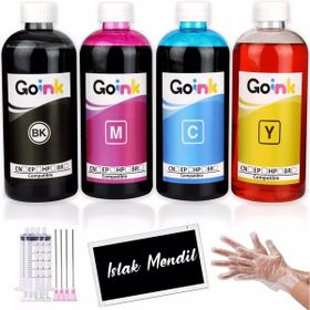 Baskistan L3060 4 x 500 ml 15000 Sayfa İçin Renkli Mürekkep Seti