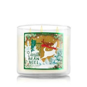 Bath Body Works Vanilla Bean Noel Dekoratif Mum