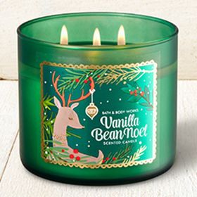 Bath Body Works Vanilla Bean Noel Dekoratif Mum