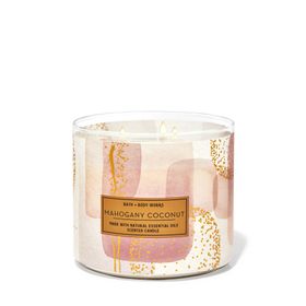 Bath&Body Works Mahogany Coconut Büyük Mum