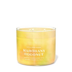 Bath&Body Works Mahogany Coconut Büyük Mum