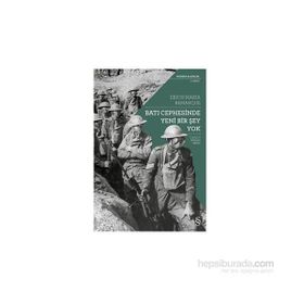 BATI CEPHESINDE YENI BIR ŞEY YOK - ERICH MARIA REMARQUE (ISBN:9786051410319)