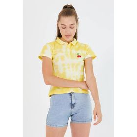 Batik A1482TSTC6D Sarı Kadın T-Shirt