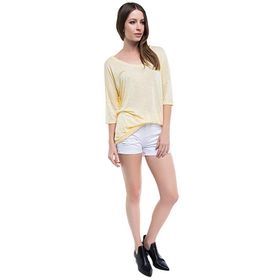 Batik A1482TSTC6D Sarı Kadın T-Shirt