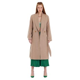 Batik A6192 Bej Kadın Kaban
