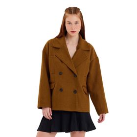Batik A6194 Camel 36 Kadın Kaban