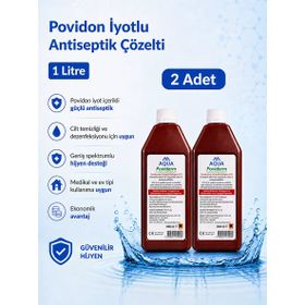 Batiqon Povidon 2x1000 ml Tentürdiyot İyot Çözelti