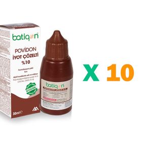 Batiqonix 10x30 ml Povidon İyot Çözelti