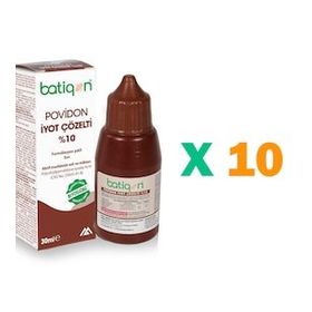 Batiqonix 10x30 ml Povidon İyot Çözelti