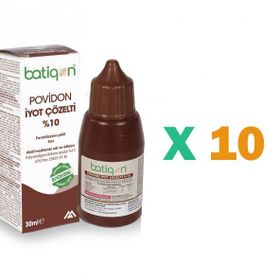 Batiqonix 10x30 ml Povidon İyot Çözelti