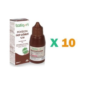 Batiqonix 10x30 ml Povidon İyot Çözelti