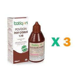 Batiqonix 3x100 ml Povidon İyot Çözelti