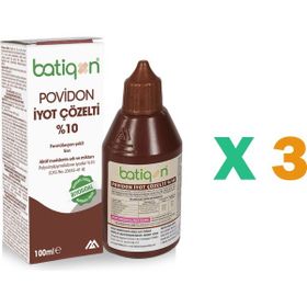 Batiqonix 3x100 ml Povidon İyot Çözelti