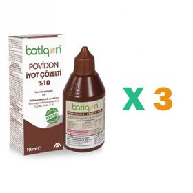 Batiqonix 3x100 ml Povidon İyot Çözelti