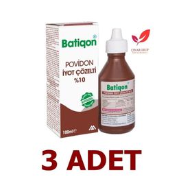 Batiqonix 3x100 ml Povidon İyot Çözelti