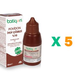Batiqonix 5x30 ml Povidon İyot Çözelti