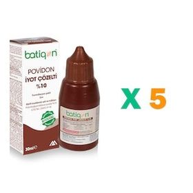 Batiqonix 5x30 ml Povidon İyot Çözelti
