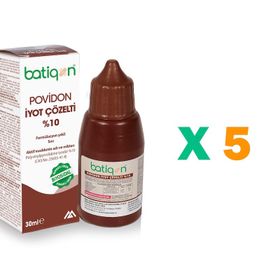 Batiqonix 5x30 ml Povidon İyot Çözelti