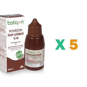 Batiqonix 5x30 ml Povidon İyot Çözelti
