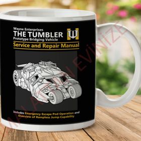 Batman Servis ve Onarım El Kitabı Baskılı Kupa