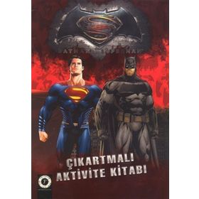 Batman Süperman Çıkartmalı Aktivite Kitabı - Artemis Komisyon