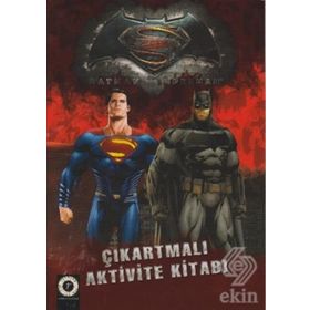 Batman Süperman Çıkartmalı Aktivite Kitabı - Artemis Komisyon