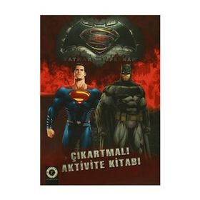 Batman Süperman Çıkartmalı Aktivite Kitabı - Artemis Komisyon