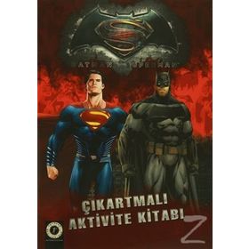 Batman Süperman Çıkartmalı Aktivite Kitabı - Artemis Komisyon