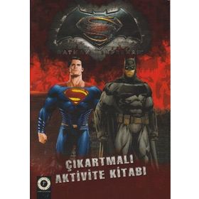 Batman Süperman Çıkartmalı Aktivite Kitabı - Artemis Komisyon
