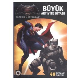 Batman Süperman Çıkartmalı Aktivite Kitabı - Artemis Komisyon