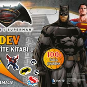Batman ve Superman Dev Aktivite Kitabı 1 - kollektif